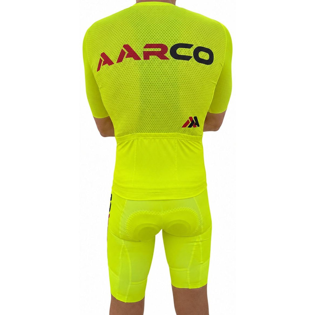 ENSEMBME "Maillot & Cuissard" Collection YELLOW FLUO