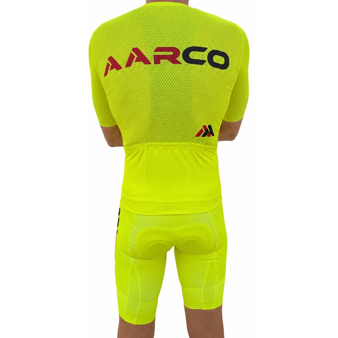 ENSEMBME "Maillot & Cuissard" Collection YELLOW FLUO