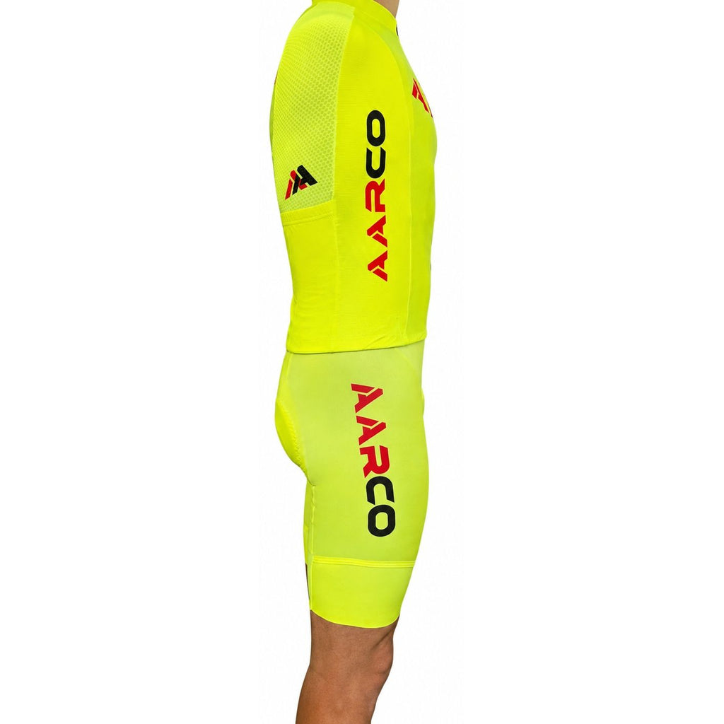 ENSEMBME "Maillot & Cuissard" Collection YELLOW FLUO