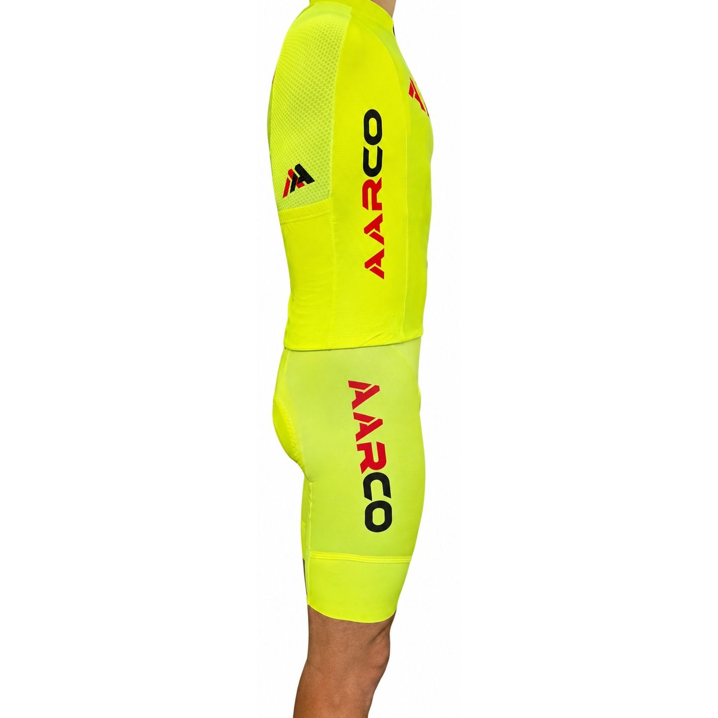 ENSEMBME "Maillot & Cuissard" Collection YELLOW FLUO