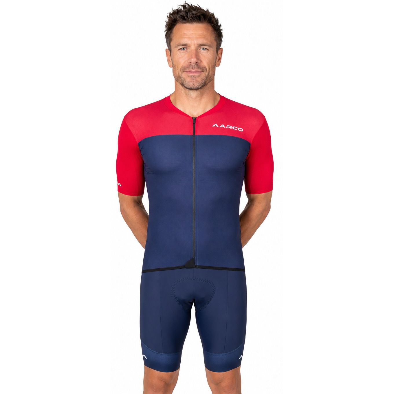 ENSEMBME "Maillot & Cuissard" Collection RED NAVY