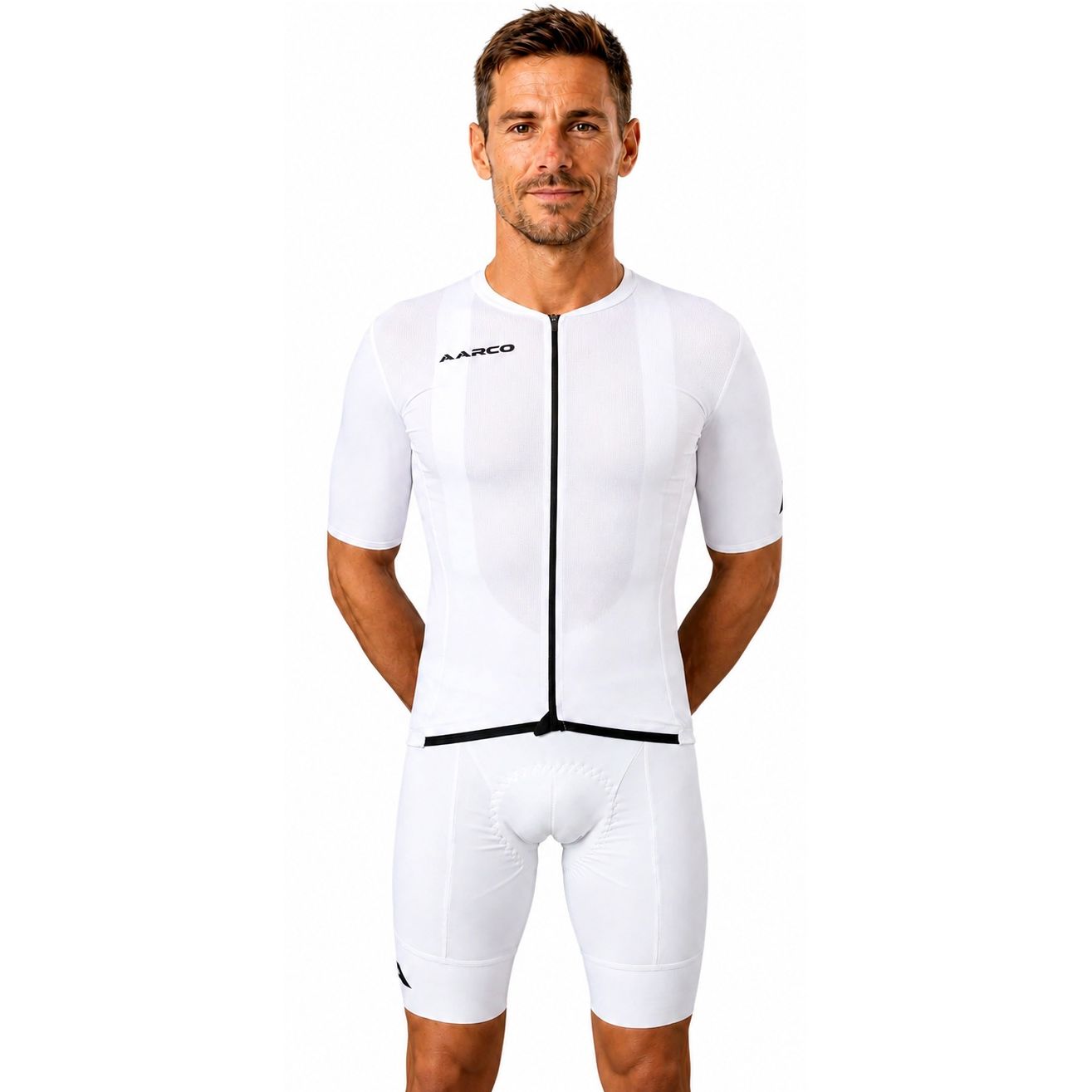 ENSEMBME "Maillot & Cuissard" Collection WHITE